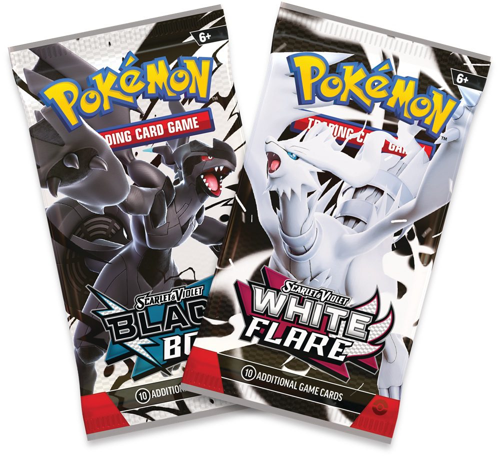 Black Bolt & White Flare Mini Tin Display - (Sealed)