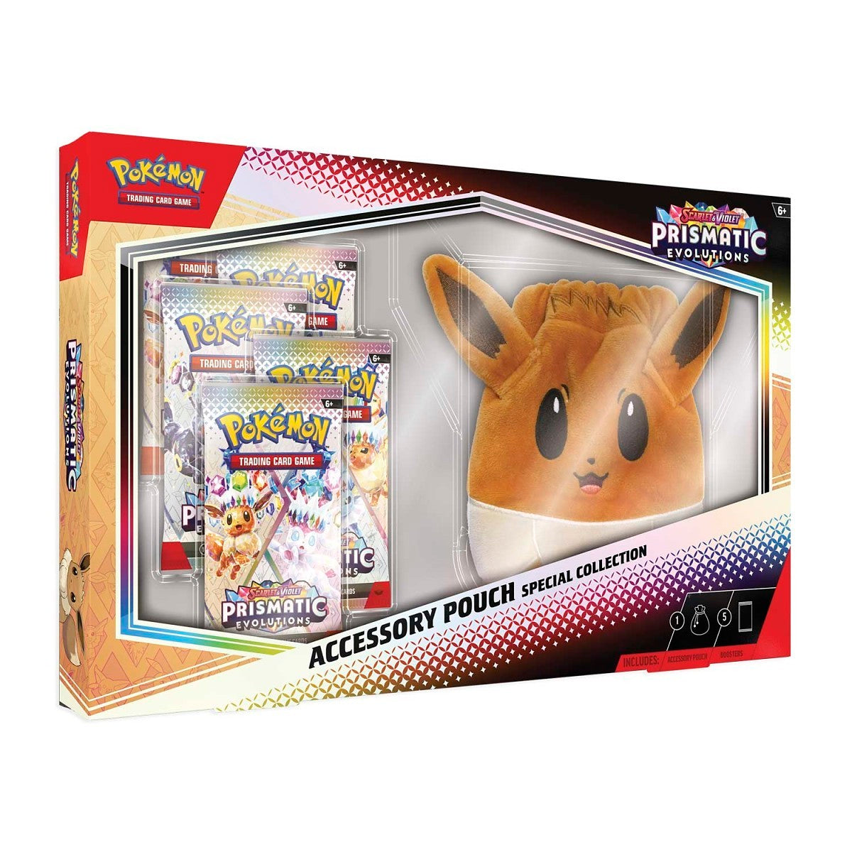 Scarlet & Violet Prismatic Evolutions Pouch Collection
