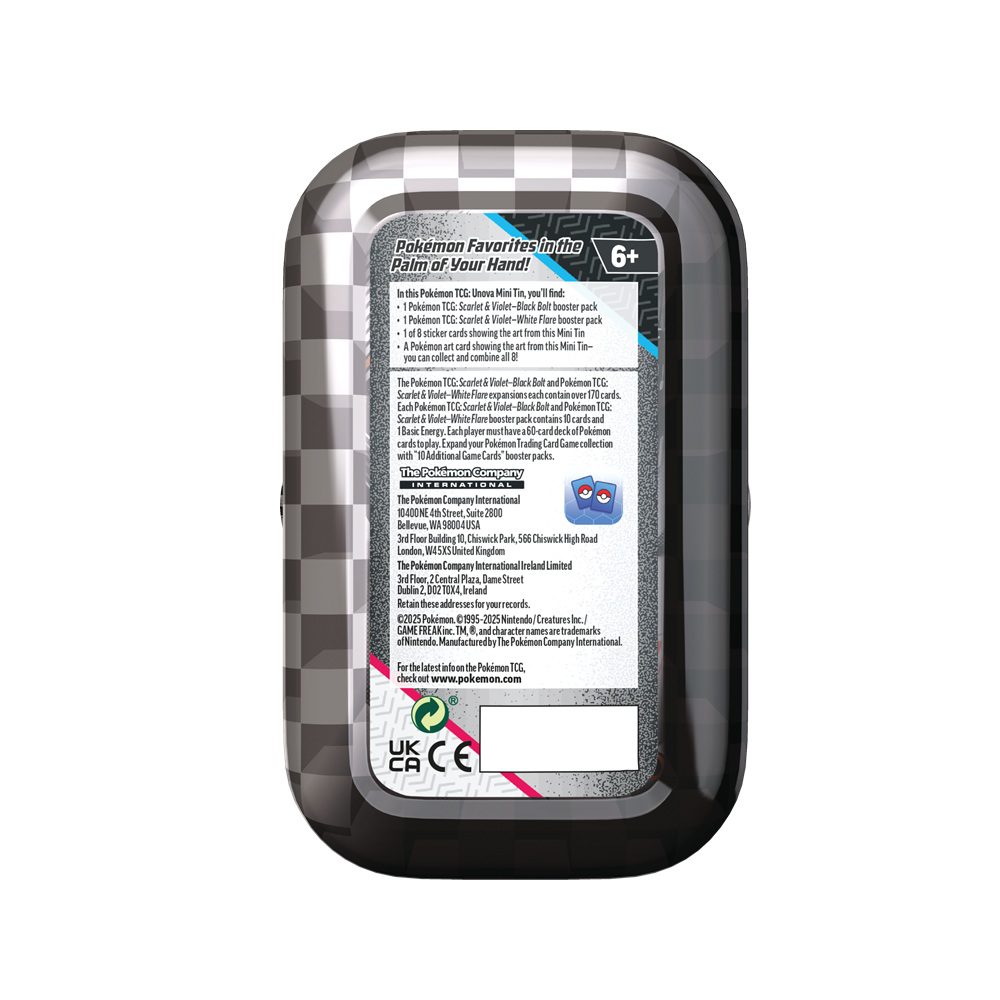 Black Bolt & White Flare Mini Tin - 2 Packs